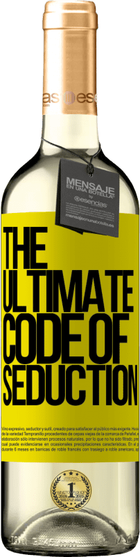 «The ultimate code of seduction» Édition WHITE
