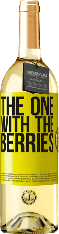 «The one with the berries» WHITE Ausgabe