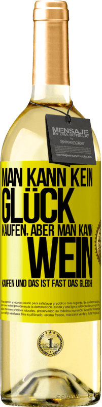 «Man kann kein Glück kaufen, aber man kann Wein kaufen und das ist fast das gleiche» WHITE Ausgabe
