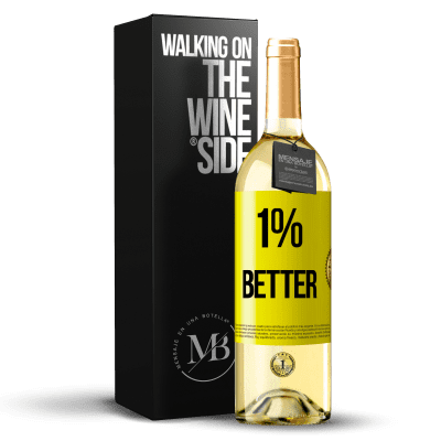 «1% Better» Издание WHITE