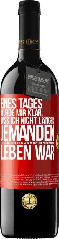 «Eines Tages wurde mir klar, dass ich nicht länger jemanden lieben konnte, der nur in meinem Kopf und nicht in meinem Leben war» RED Ausgabe MBE Reserve