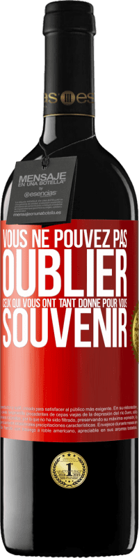 39,95 € Envoi gratuit | Vin rouge Édition RED MBE Réserve Vous ne pouvez pas oublier ceux qui vous ont tant donné pour vous souvenir Étiquette Rouge. Étiquette personnalisable Réserve 12 Mois Récolte 2016 Tempranillo