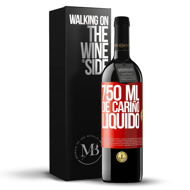 39,95 € Envío gratis | Vino Tinto Edición RED MBE Reserva 750 ml. de cariño líquido Etiqueta Roja. Etiqueta personalizable Reserva 12 Meses Cosecha 2015 Tempranillo