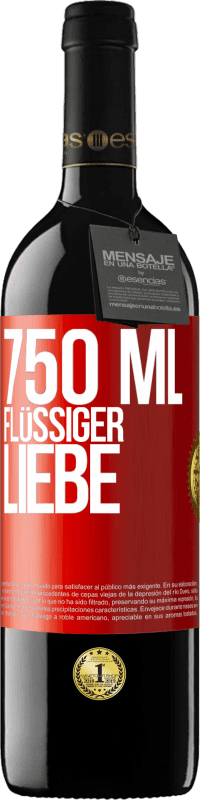 39,95 € | Rotwein RED Ausgabe MBE Reserve 750 ml flüssiger Liebe Rote Markierung. Anpassbares Etikett Reserve 12 Monate Ernte 2014 Tempranillo