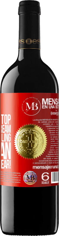 «Honey, this year stop calling it a dream and start calling it a plan. Happy New Year!» RED Edition MBE Reserve