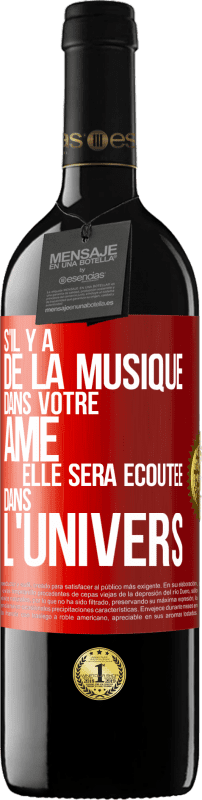 39,95 € | Vin rouge Édition RED MBE Réserve S'il y a de la musique dans votre âme elle sera écoutée dans l'univers Étiquette Rouge. Étiquette personnalisable Réserve 12 Mois Récolte 2015 Tempranillo