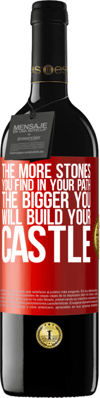 «あなたのパスでより多くの石を見つけるほど、城を大きくすることができます» REDエディション MBE 予約する