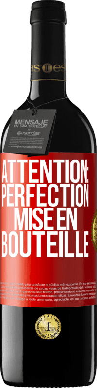 39,95 € | Vin rouge Édition RED MBE Réserve Attention: perfection mise en bouteille Étiquette Rouge. Étiquette personnalisable Réserve 12 Mois Récolte 2014 Tempranillo
