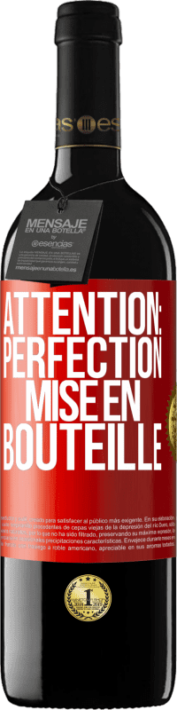 39,95 € | Vin rouge Édition RED MBE Réserve Attention: perfection mise en bouteille Étiquette Rouge. Étiquette personnalisable Réserve 12 Mois Récolte 2015 Tempranillo