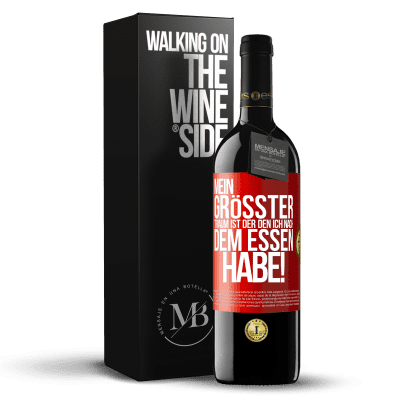 «Mein größter Traum ist ... der, den ich nach dem Essen habe!» RED Ausgabe MBE Reserve