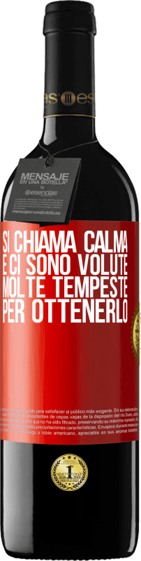 39,95 € | Vino rosso Edizione RED MBE Riserva Si chiama calma, e ci sono volute molte tempeste per ottenerlo Etichetta Rossa. Etichetta personalizzabile Riserva 12 Mesi Raccogliere 2016 Tempranillo