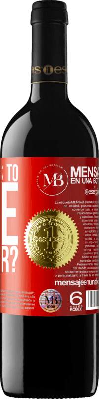 «who wants to live forever?» RED Edition MBE Reserve