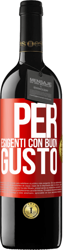 39,95 € Spedizione Gratuita | Vino rosso Edizione RED MBE Riserva Per esigenti con buon gusto Etichetta Rossa. Etichetta personalizzabile Riserva 12 Mesi Raccogliere 2016 Tempranillo