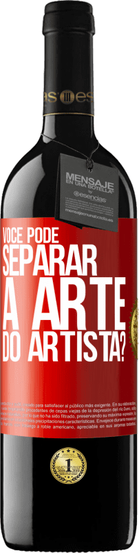 39,95 € | Vinho tinto Edição RED MBE Reserva você pode separar a arte do artista? Etiqueta Vermelha. Etiqueta personalizável Reserva 12 Meses Colheita 2015 Tempranillo