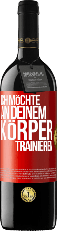 39,95 € | Rotwein RED Ausgabe MBE Reserve Ich möchte an deinem Körper trainieren Rote Markierung. Anpassbares Etikett Reserve 12 Monate Ernte 2016 Tempranillo