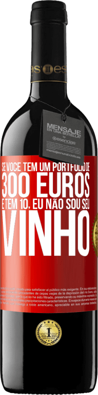 39,95 € Envio grátis | Vinho tinto Edição RED MBE Reserva Se você tem um portfólio de 300 euros e tem 10, eu não sou seu vinho Etiqueta Vermelha. Etiqueta personalizável Reserva 12 Meses Colheita 2014 Tempranillo