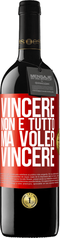 39,95 € | Vino rosso Edizione RED MBE Riserva Vincere non è tutto, ma voler vincere Etichetta Rossa. Etichetta personalizzabile Riserva 12 Mesi Raccogliere 2015 Tempranillo