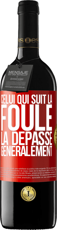 39,95 € Envoi gratuit | Vin rouge Édition RED MBE Réserve Celui qui suit la foule, la dépasse généralement Étiquette Rouge. Étiquette personnalisable Réserve 12 Mois Récolte 2014 Tempranillo