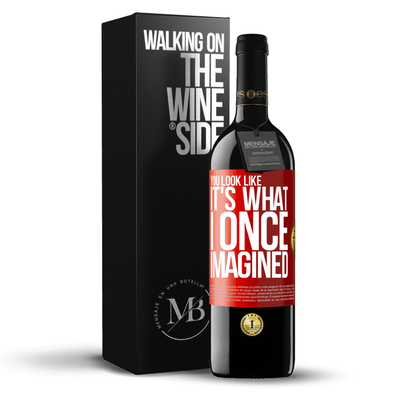 29,95 € Free Shipping | Red Wine RED Edition Crianza 6 Months You look like it's what I once imagined Red Label. Customizable label Aging in oak barrels 6 Months Harvest 2019 Tempranillo