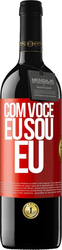 39,95 € | Vinho tinto Edição RED MBE Reserva Com você eu sou eu Etiqueta Vermelha. Etiqueta personalizável Reserva 12 Meses Colheita 2015 Tempranillo