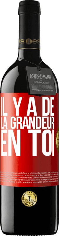 39,95 € | Vin rouge Édition RED MBE Réserve Il y a de la grandeur en toi Étiquette Rouge. Étiquette personnalisable Réserve 12 Mois Récolte 2016 Tempranillo