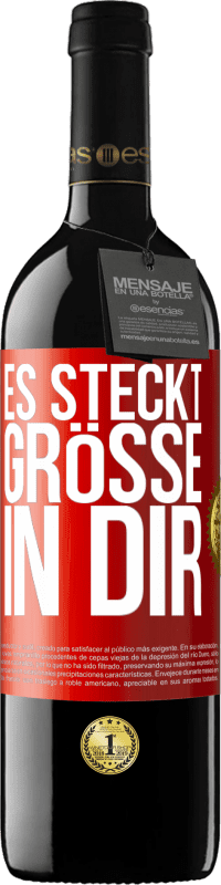 39,95 € | Rotwein RED Ausgabe MBE Reserve Es steckt Größe in dir Rote Markierung. Anpassbares Etikett Reserve 12 Monate Ernte 2014 Tempranillo