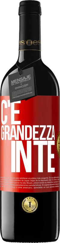39,95 € Spedizione Gratuita | Vino rosso Edizione RED MBE Riserva C'è grandezza in te Etichetta Rossa. Etichetta personalizzabile Riserva 12 Mesi Raccogliere 2016 Tempranillo