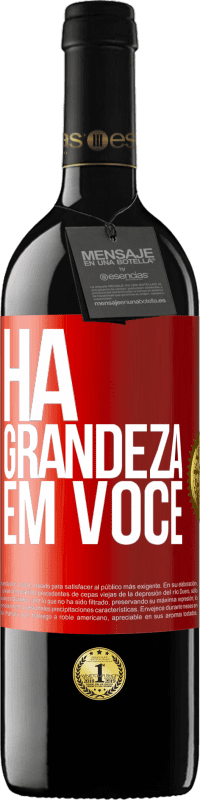 39,95 € Envio grátis | Vinho tinto Edição RED MBE Reserva Há grandeza em você Etiqueta Vermelha. Etiqueta personalizável Reserva 12 Meses Colheita 2016 Tempranillo