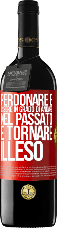 39,95 € Spedizione Gratuita | Vino rosso Edizione RED MBE Riserva Perdonare è essere in grado di andare nel passato e tornare illeso Etichetta Rossa. Etichetta personalizzabile Riserva 12 Mesi Raccogliere 2016 Tempranillo