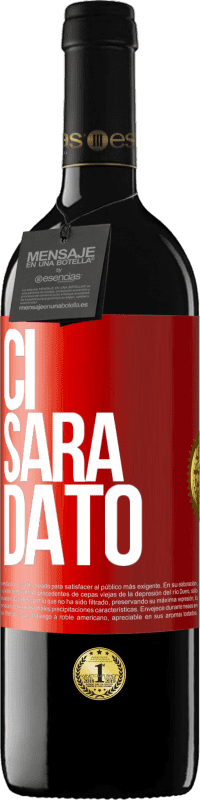 39,95 € Spedizione Gratuita | Vino rosso Edizione RED MBE Riserva Ci sarà dato Etichetta Rossa. Etichetta personalizzabile Riserva 12 Mesi Raccogliere 2016 Tempranillo