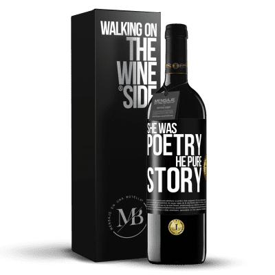 «She was poetry, he pure story» RED Edition MBE Reserve