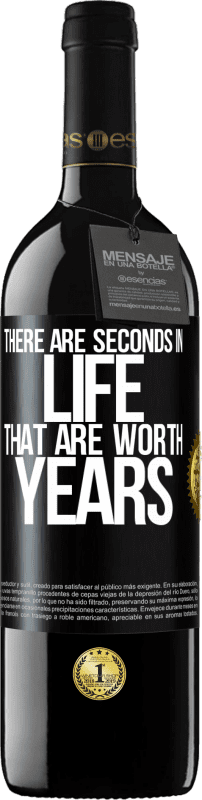 39,95 € 送料無料 | 赤ワイン REDエディション MBE 予約する 人生には数年の価値がある秒があります ブラックラベル. カスタマイズ可能なラベル 予約する 12 月 収穫 2016 Tempranillo