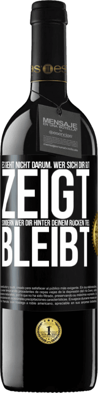 «Es geht nicht darum, wer sich dir gut zeigt, sondern wer dir hinter deinem Rücken treu bleibt» RED Ausgabe MBE Reserve