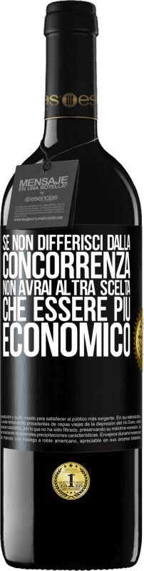 Spedizione Gratuita | Vino rosso Edizione RED MBE Riserva Se non differisci dalla concorrenza, non avrai altra scelta che essere più economico Etichetta Nera. Etichetta personalizzabile Riserva 12 Mesi Raccogliere 2014 Tempranillo