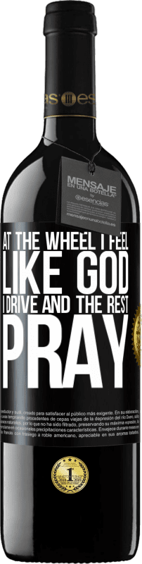 «At the wheel I feel like God. I drive and the rest pray» RED Edition MBE Reserve