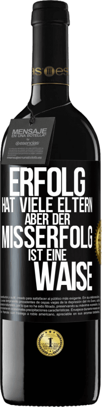 «Erfolg hat viele Eltern, aber der Misserfolg ist eine Waise» RED Ausgabe MBE Reserve