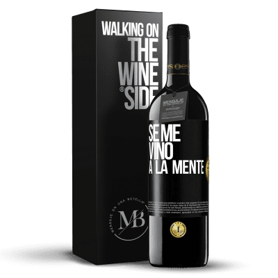 «Se me VINO a la mente…» RED Edition MBE Reserve