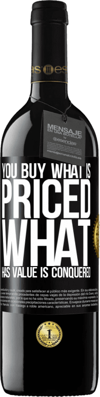39,95 € 送料無料 | 赤ワイン REDエディション MBE 予約する 価格設定されたものを購入します。価値があるものは征服される ブラックラベル. カスタマイズ可能なラベル 予約する 12 月 収穫 2014 Tempranillo
