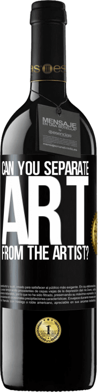 «можете ли вы отделить искусство от художника?» Издание RED MBE Бронировать