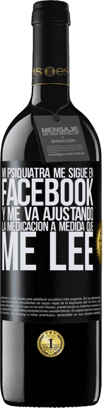 «Mi psiquiatra me sigue en facebook, y me va ajustando la medicación a medida que me lee» Edición RED MBE Reserva