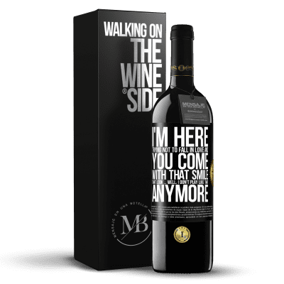 «I here trying not to fall in love and you leave me with that smile, that look ... well, I don't play that way» RED Edition MBE Reserve