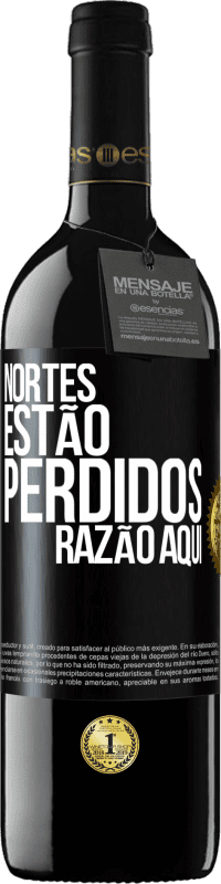 «Nortes estão perdidos. Razão aqui» Edição RED MBE Reserva