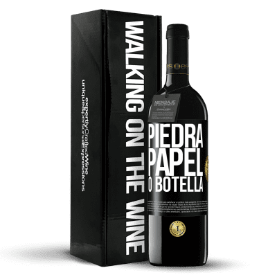 «Piedra, papel o botella» Edición RED MBE Reserva