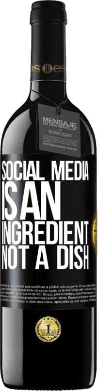 «Social media is an ingredient, not a dish» RED Edition MBE Reserve