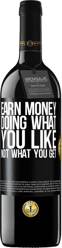 39,95 € 送料無料 | 赤ワイン REDエディション MBE 予約する あなたが得るものではなく、あなたが好きなことをしてお金を稼ぐ ブラックラベル. カスタマイズ可能なラベル 予約する 12 月 収穫 2016 Tempranillo