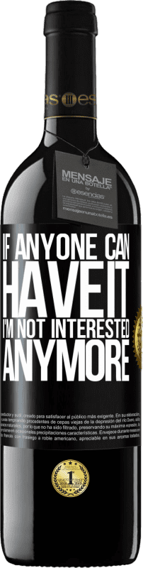 «If anyone can have it, I'm not interested anymore» RED Edition MBE Reserve