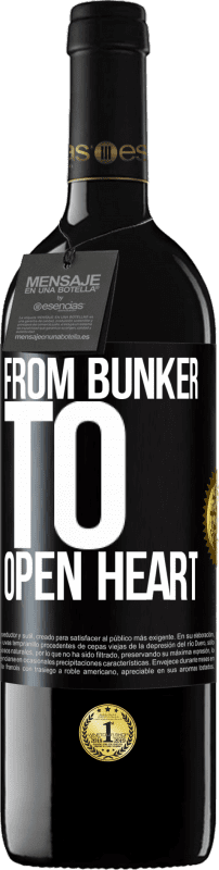 39,95 € 免费送货 | 红酒 RED版 MBE 预订 从bun堡到敞开心heart 黑标. 可自定义的标签 预订 12 个月 收成 2016 Tempranillo