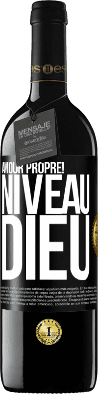 39,95 € | Vin rouge Édition RED MBE Réserve Amour propre! Niveau Dieu Étiquette Noire. Étiquette personnalisable Réserve 12 Mois Récolte 2015 Tempranillo