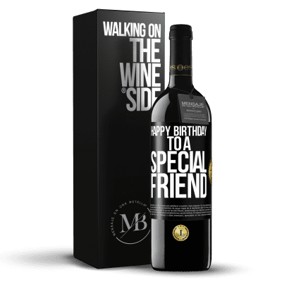 «Feliz aniversário para um amigo especial» Edição RED MBE Reserva