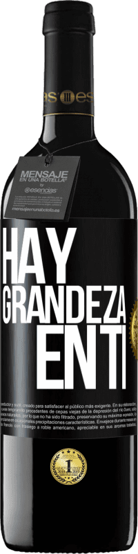 39,95 € | Vino Tinto Edición RED MBE Reserva Hay grandeza en ti Etiqueta Negra. Etiqueta personalizable Reserva 12 Meses Cosecha 2016 Tempranillo